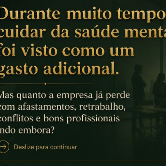 Publicação do Instituto SerPleno sobre o custo de tratar saúde mental como gasto adicional